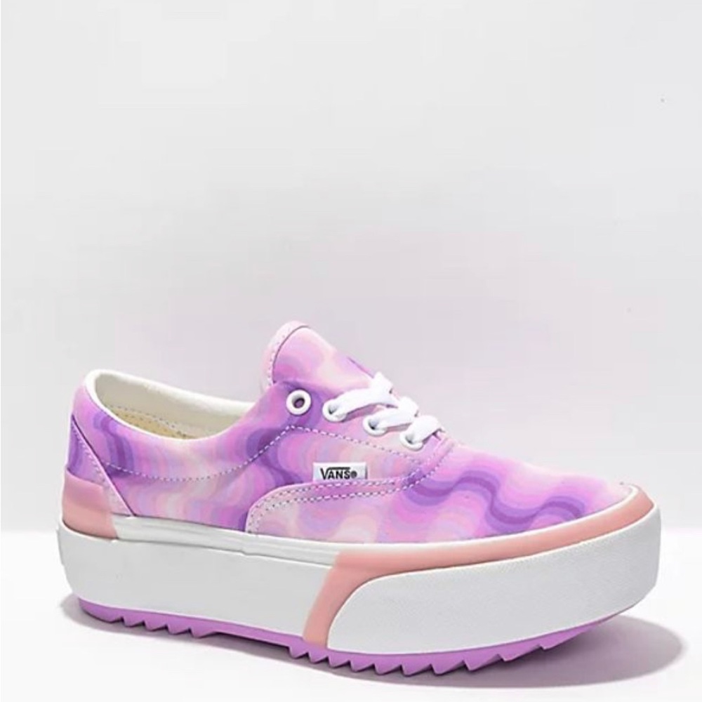 Vans Era Stacked lavender/gradient shoes